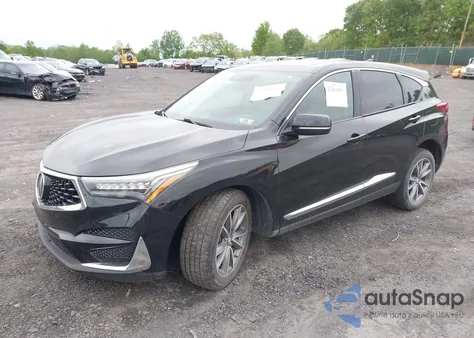 2020 Acura Rdx Technology Package from USA, damaged, VIN 5J8TC2H50LL010337